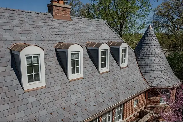 slate roof reroof