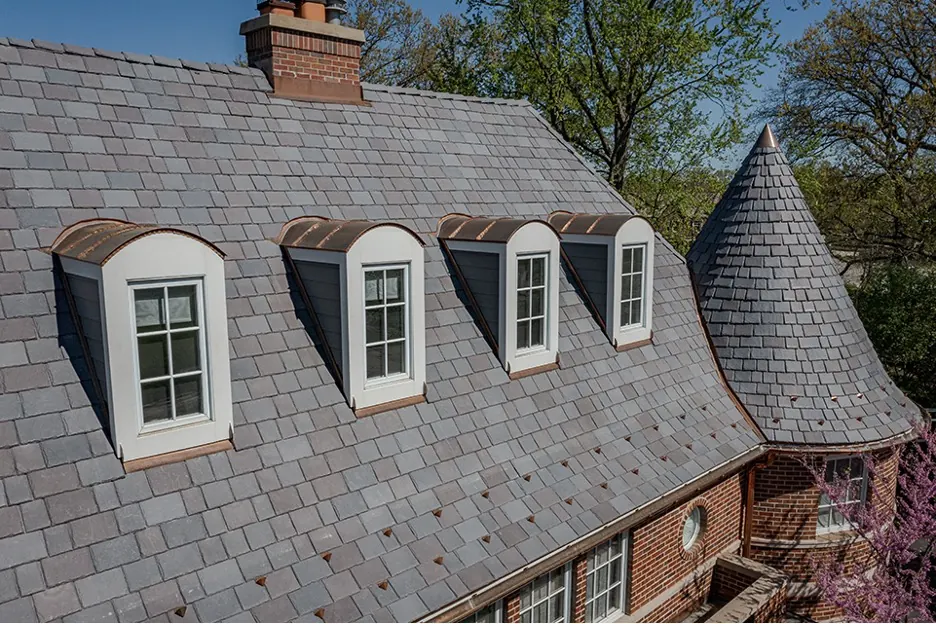 slate roof reroof