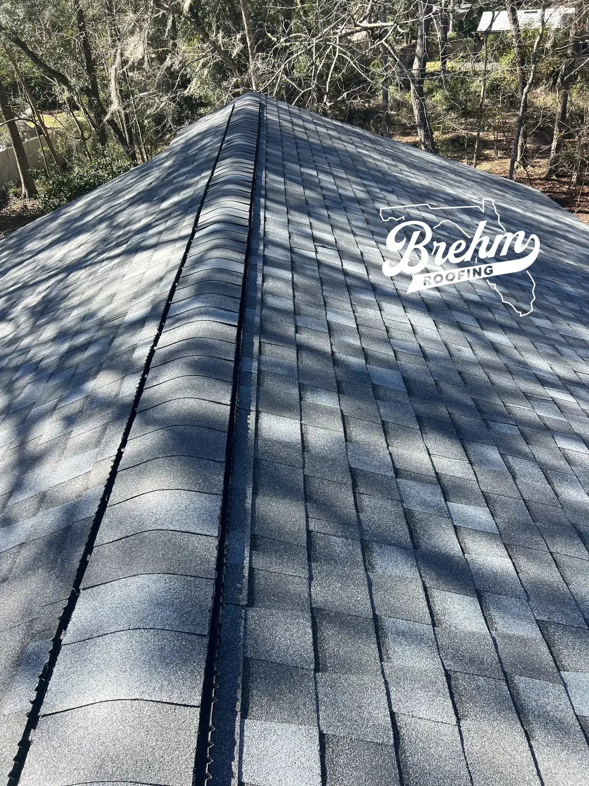 Jacob Scott Reroof Gainesville logo Brehm Roofing