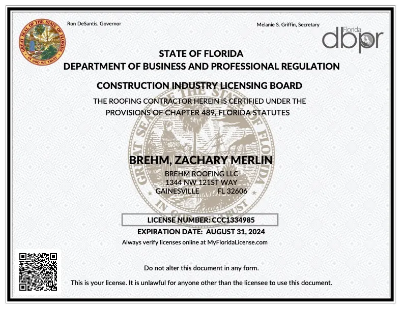 Choosing the Right Roofing Contractor in Gainesville: A Professional Perspective, Brehm Roofing
