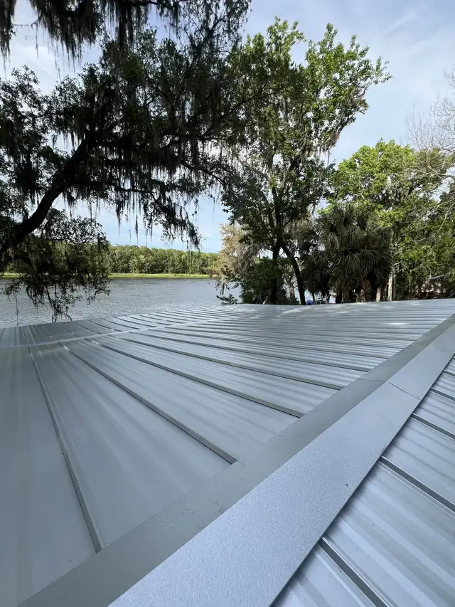 Roger Hart Chiefland Standing Seam Metal Roof