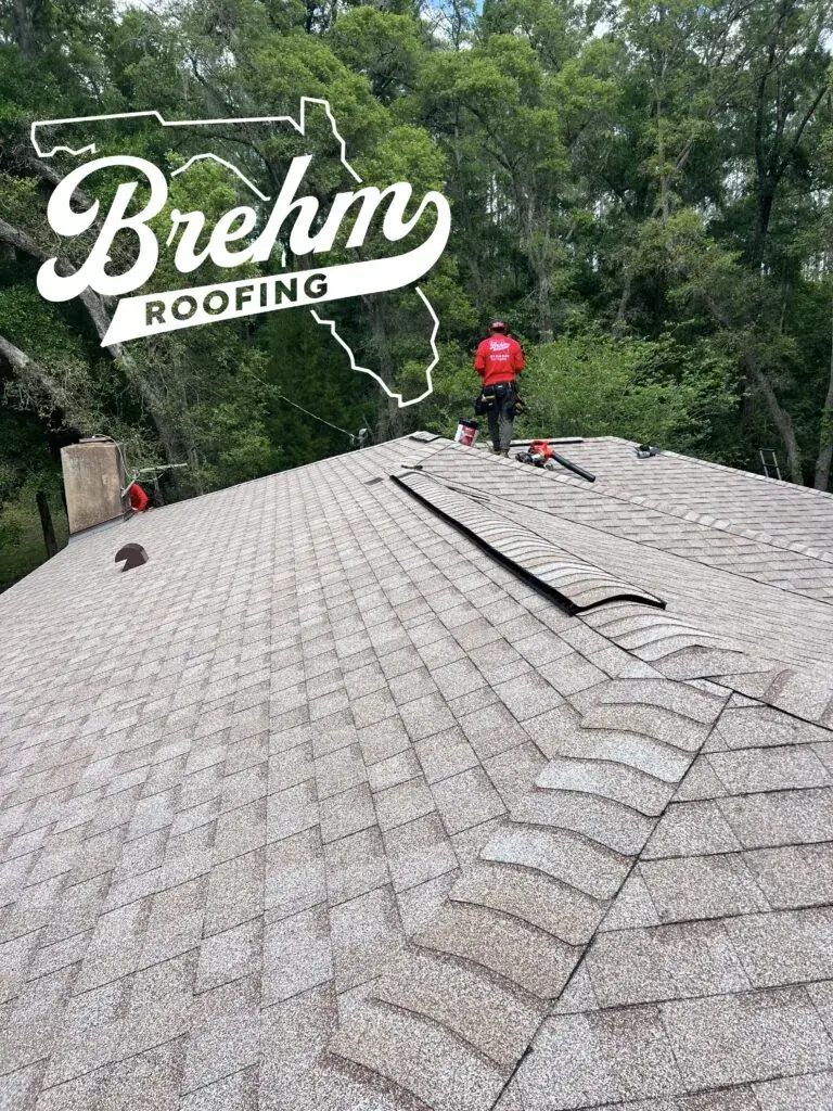 High Springs Reroof, Roof Replacement, Shingles, Brehm Roofing