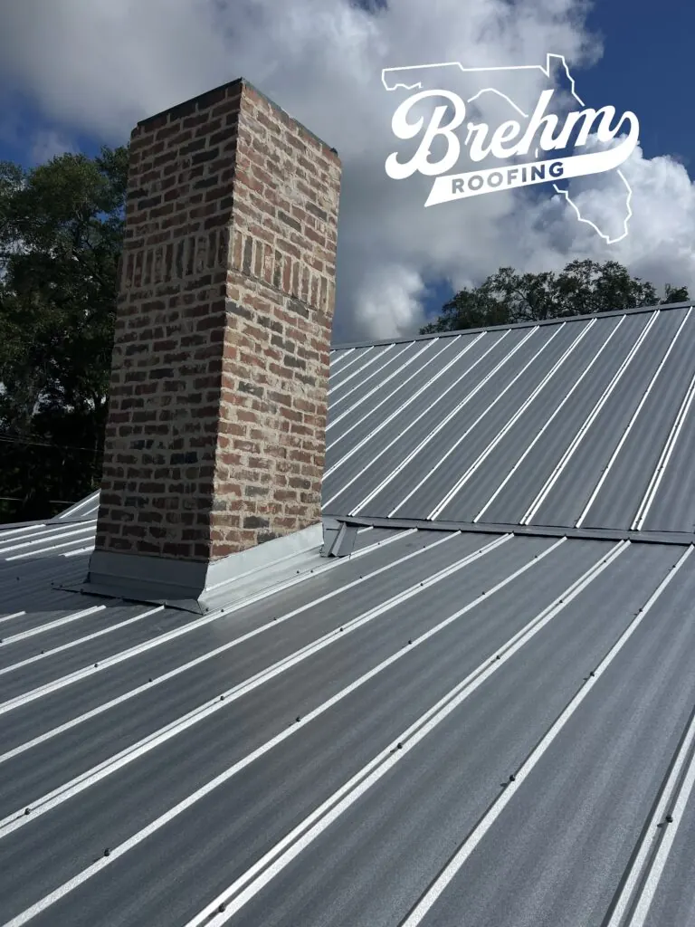 Timeless Elegance with Modern Durability: A 5V Metal Roof in High Springs, Florida, Brehm Roofing