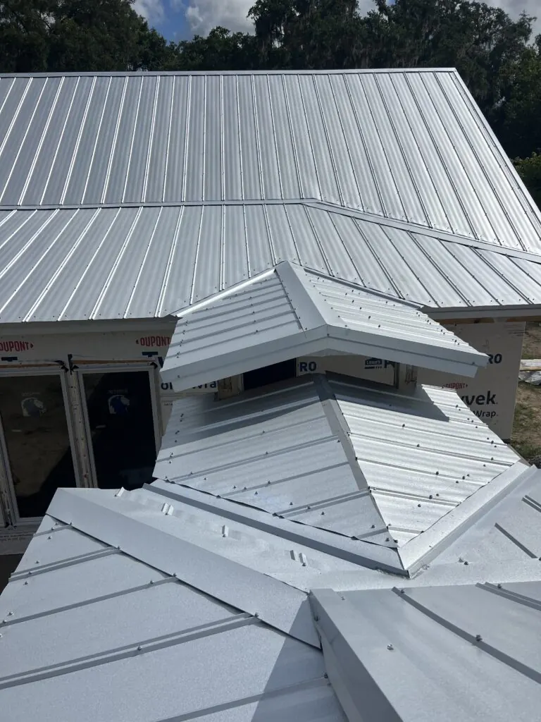 Timeless Elegance with Modern Durability: A 5V Metal Roof in High Springs, Florida, Brehm Roofing
