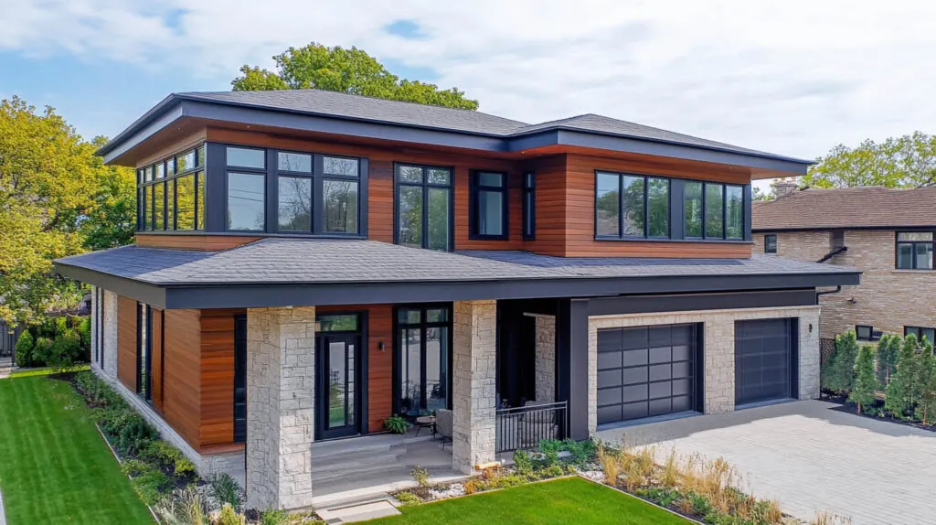 What is the underside of a roof overhang called, Brehm Roofing