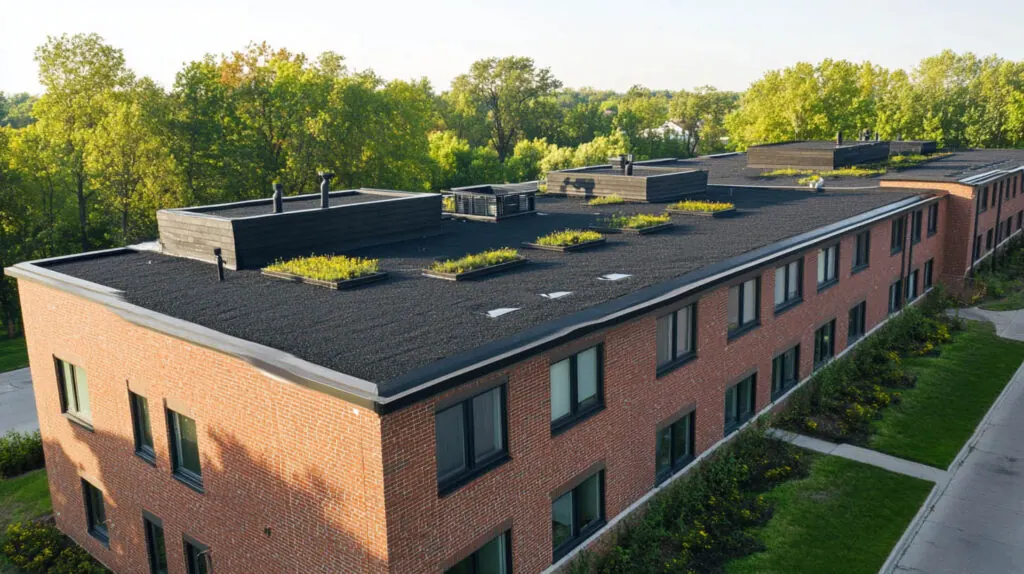 What is the space between the ceiling and the roof called, Brehm Roofing