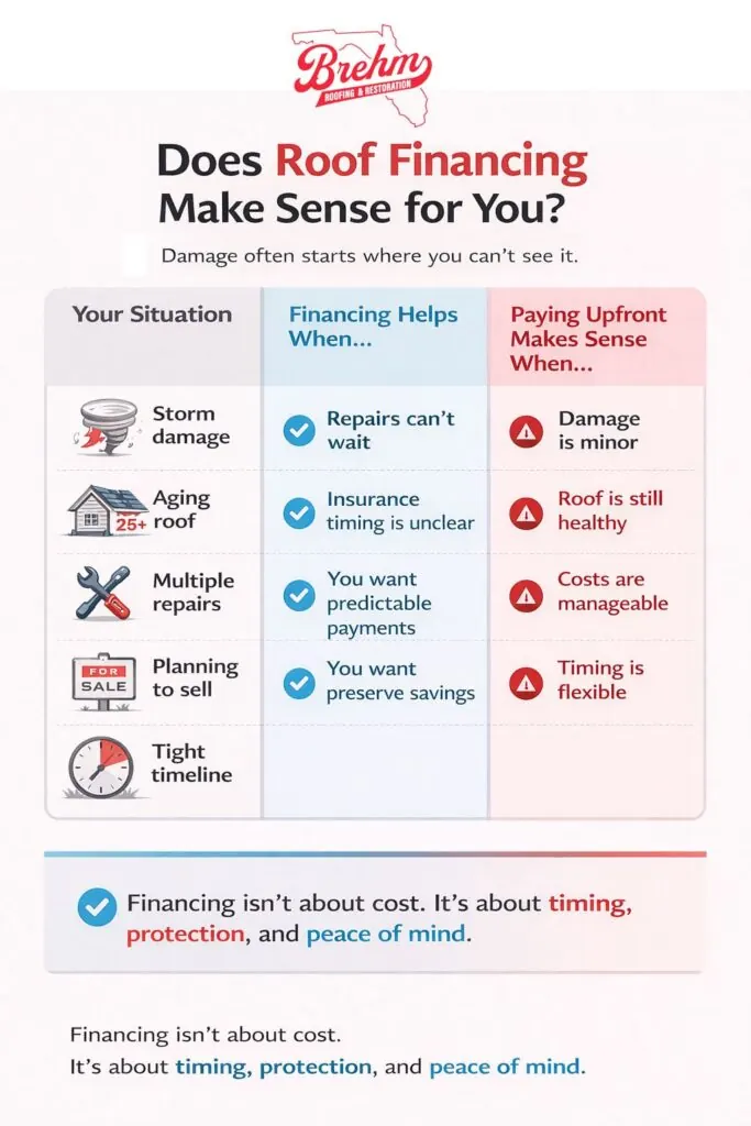 Financing Your Central Florida Roof: When Does It Make Sense?, Brehm Roofing