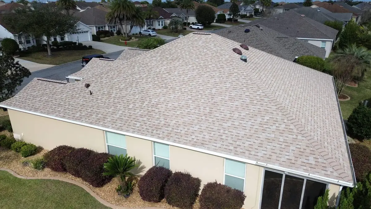 Village of Duval Duration Amber white drip edge and brown vents