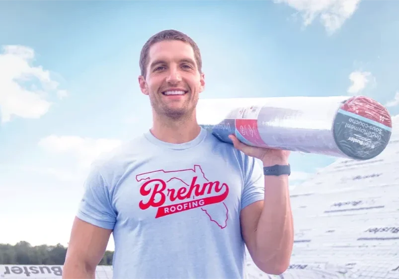 Zach Brehm, owner of Brehm Roofing & Restoration