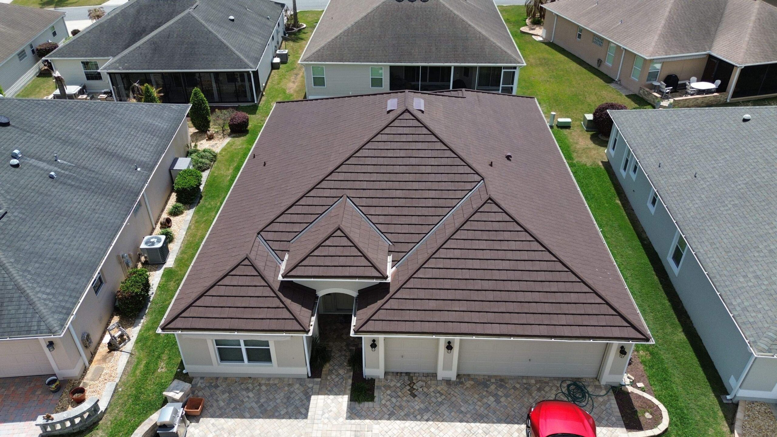 stone coated steel roof
