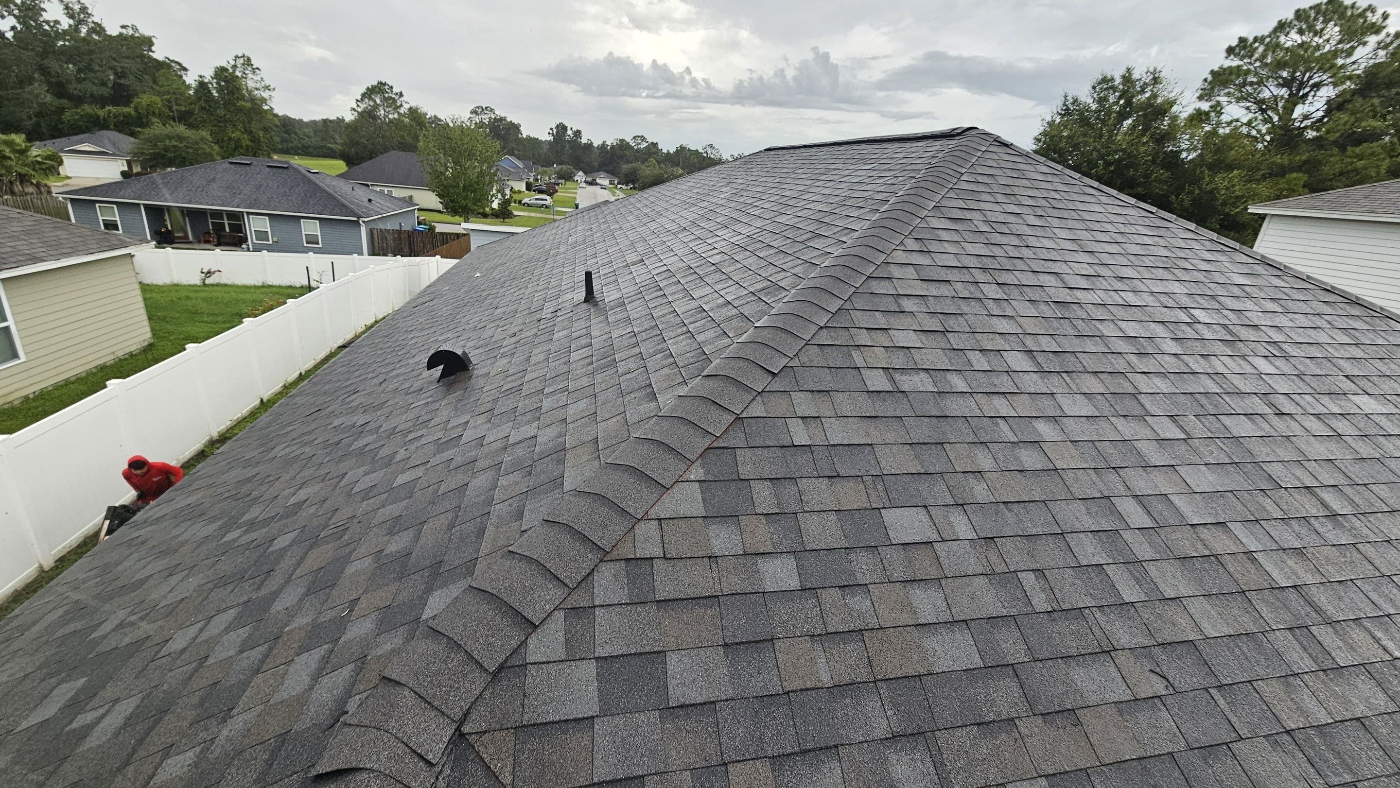 West Newberry Owens Corning Duration Williamsburg Gray roof