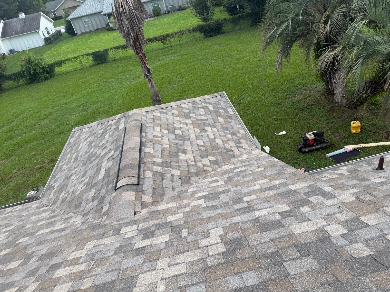 Northwest Ocala Sand Dune roof white drip edge