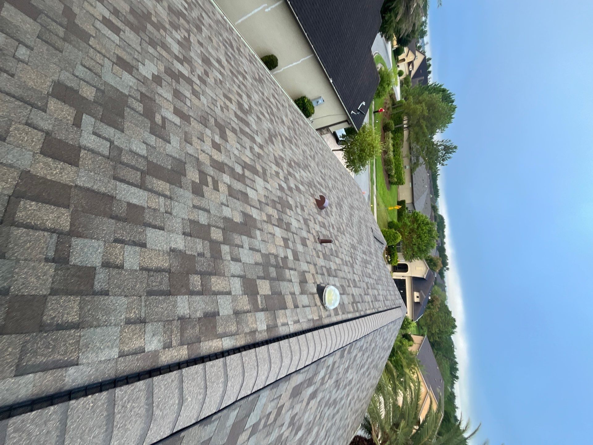 Del Webb Stone Creek Owens Corning Duration Driftwood finished roof