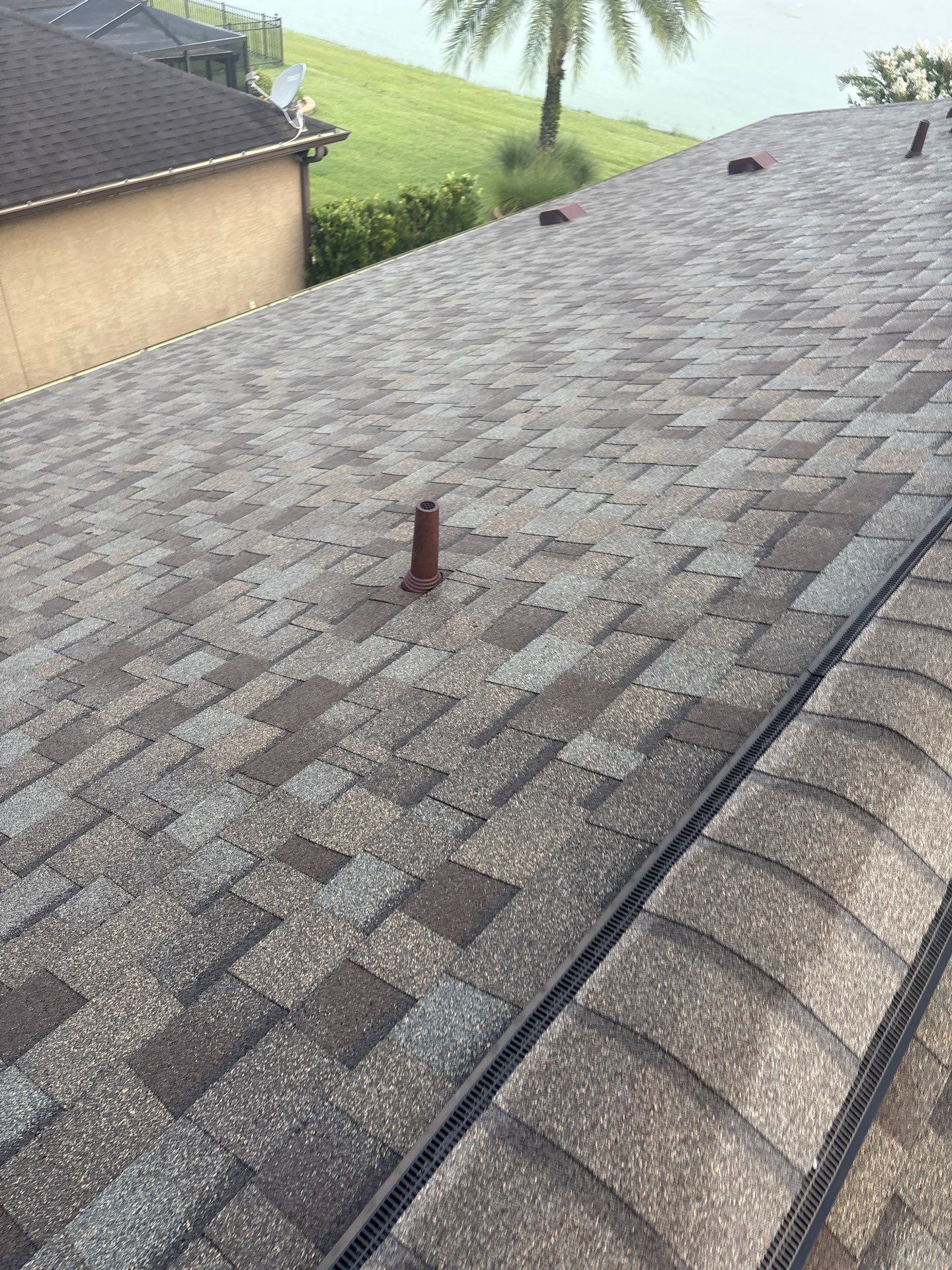 Del Webb Stone Creek Ocala Owens Corning Duration Driftwood finished roof