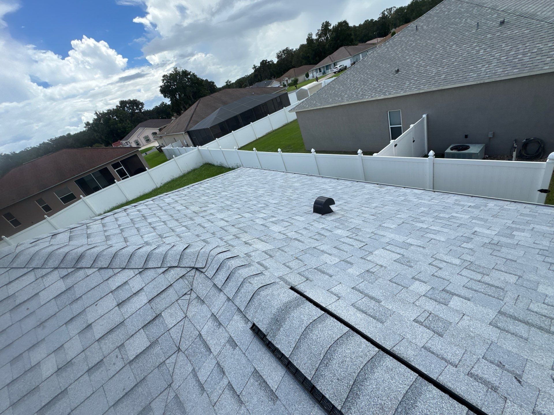 Ocala Owens Corning Oakridge Antique Silver finished roof