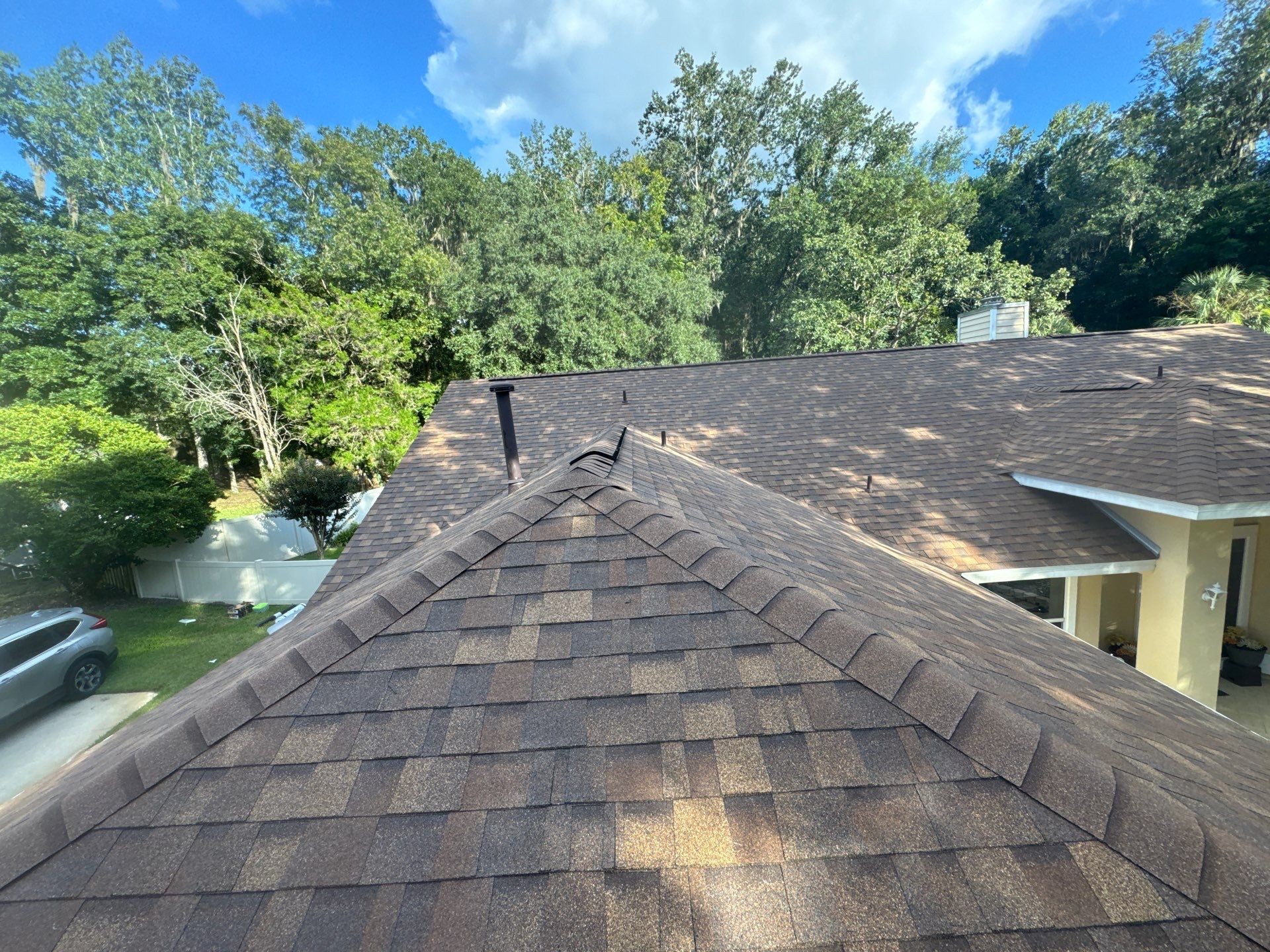 Blues Creek Desert Rose finished ridge and field Gainesville