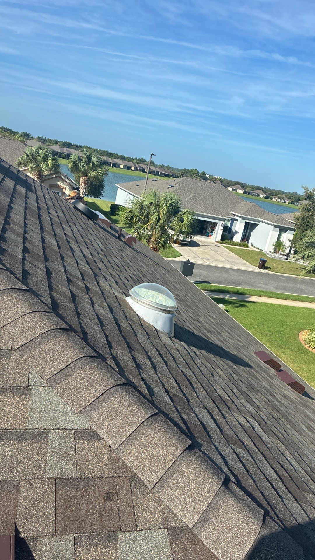Del Webb Stone Creek Ocala Owens Corning Duration Driftwood finished roof