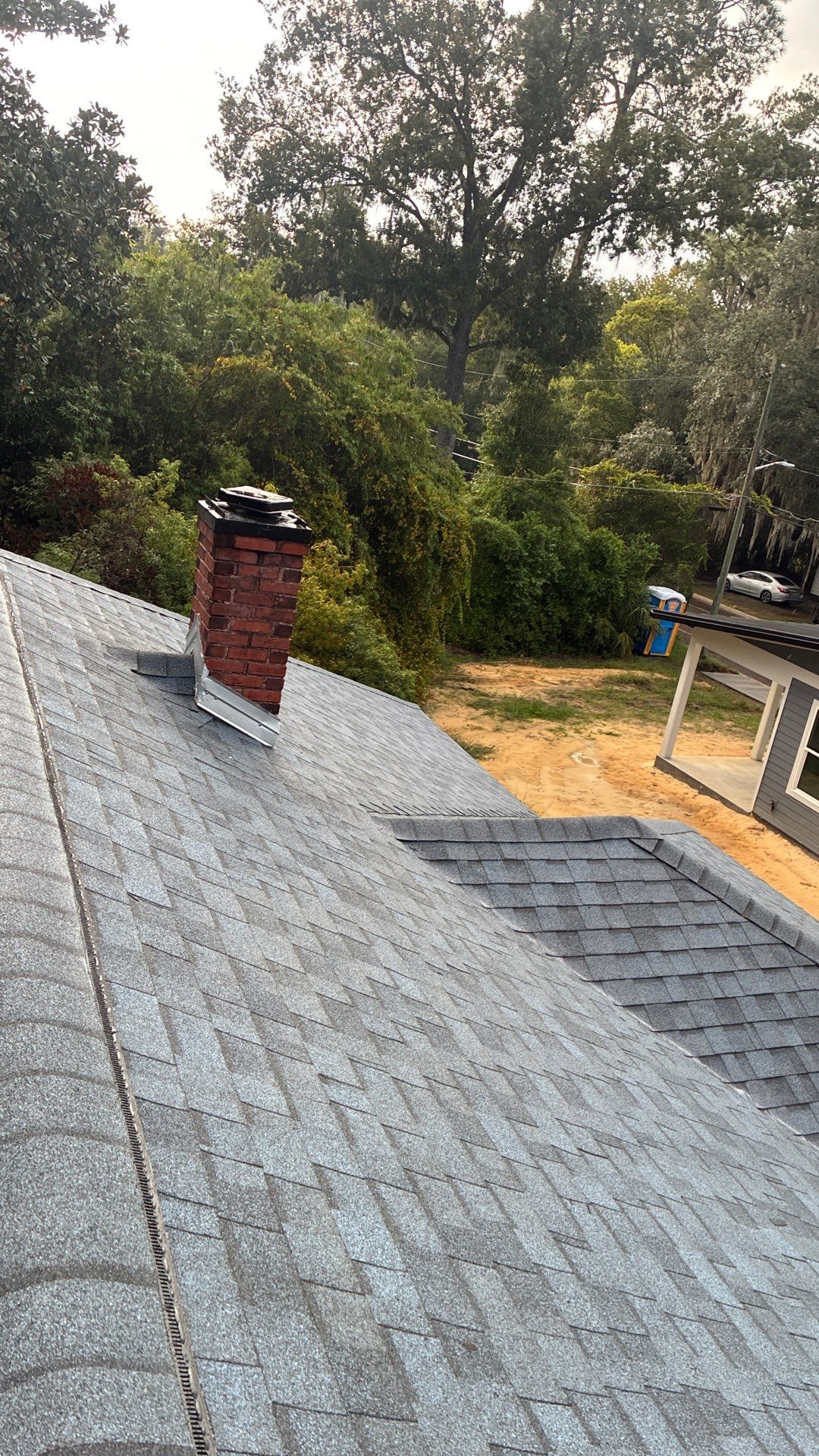 University Park Gainesville Owens Corning Duration Harbor Blue finished roof
