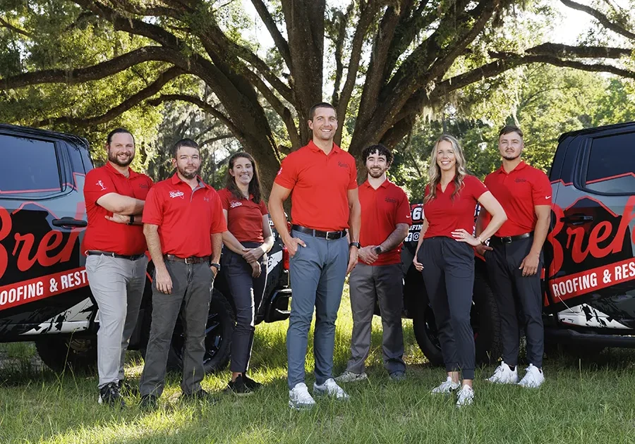 Completed roof on a house in Alachua.
